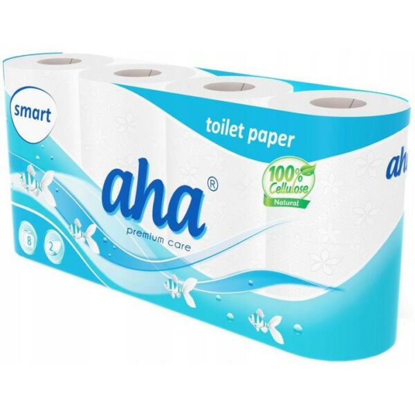 aha premium care papier toaletowy 8szt